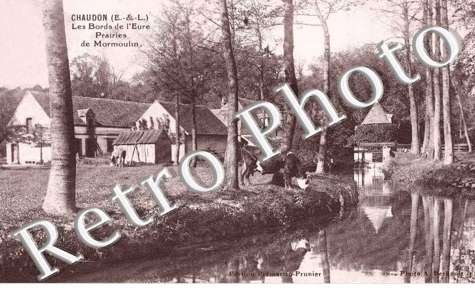 Les bords de l'Eure - prairies de Mormoulin