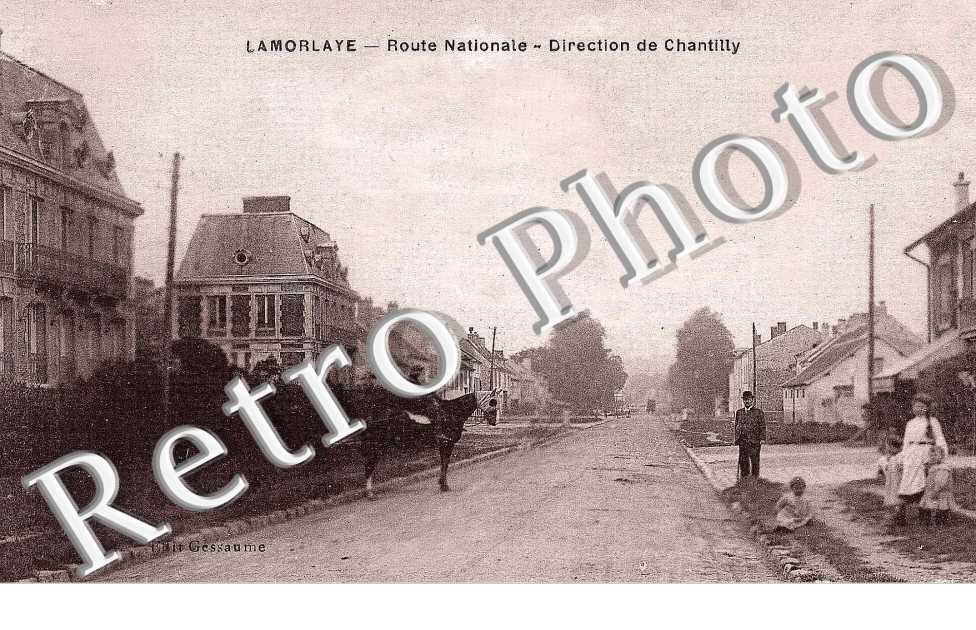 route nationale, direction de Chantilly
