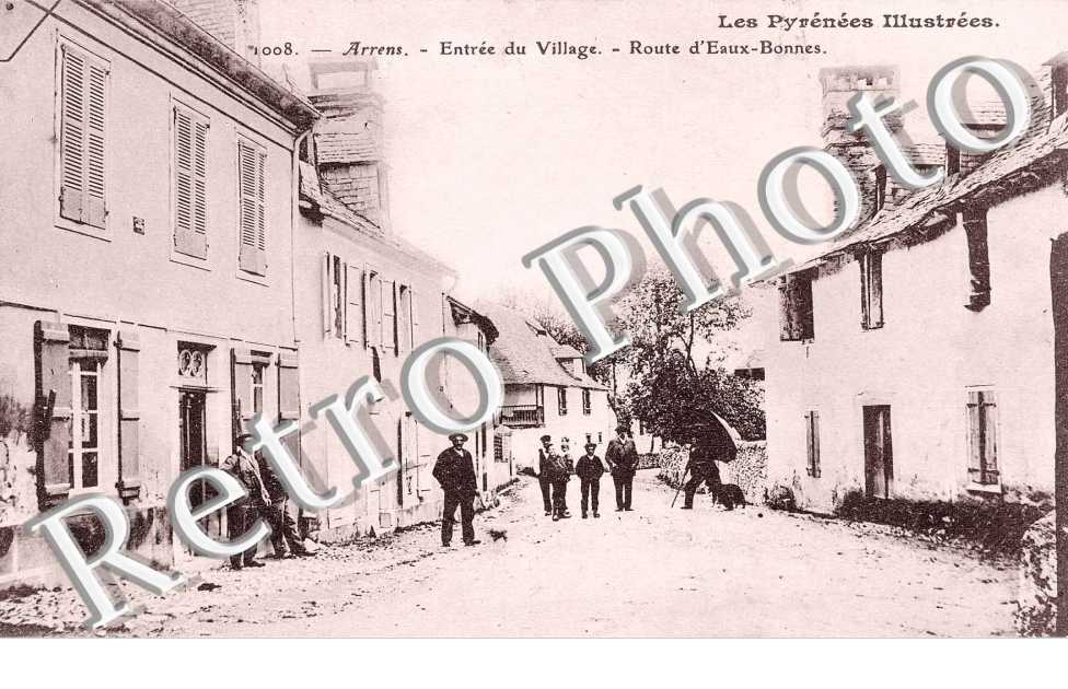 entree du village - Route d'Eaux-bonnes