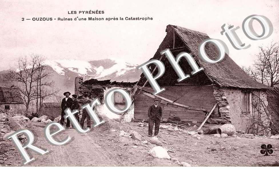 Ruines d'une Maison apres la catastrophe