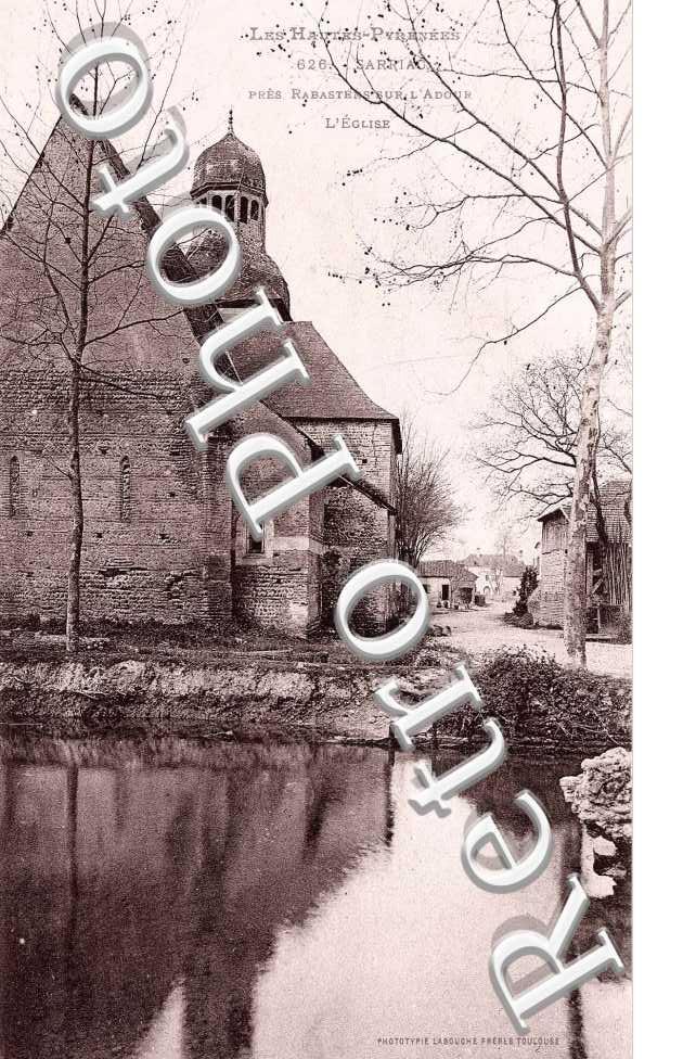 pres Rabastens sur l'Adour L'eglise