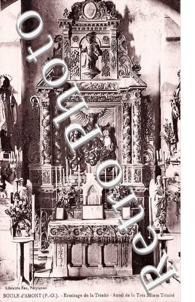 ermitage de la Trinite, autel