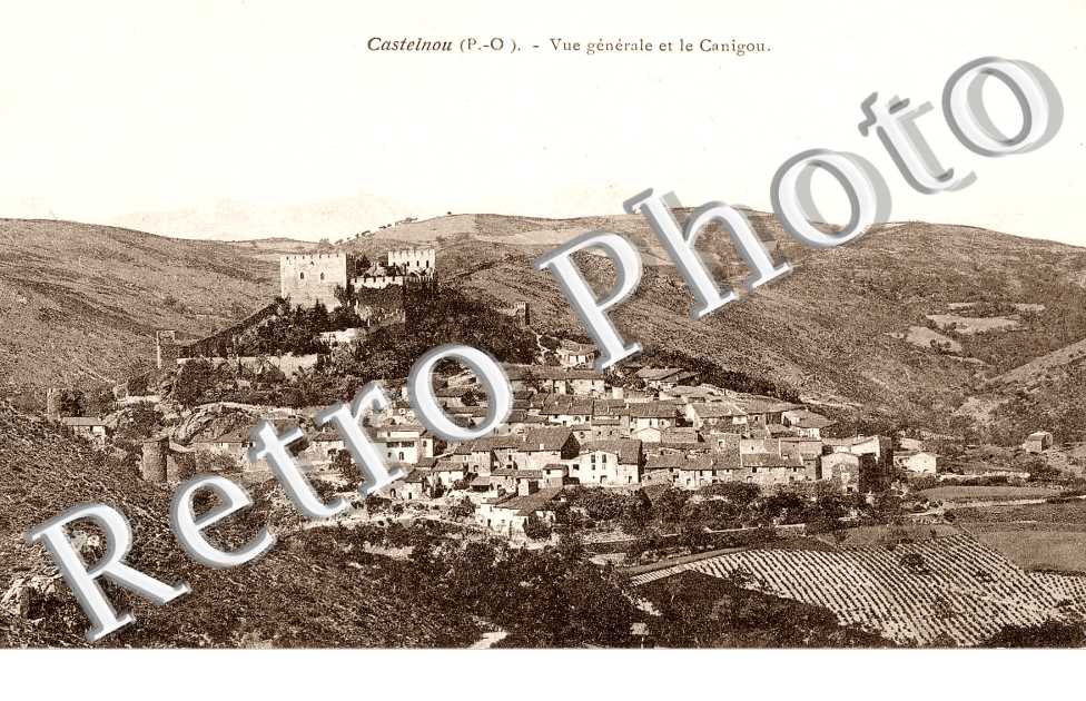 vue generale et le Canigou