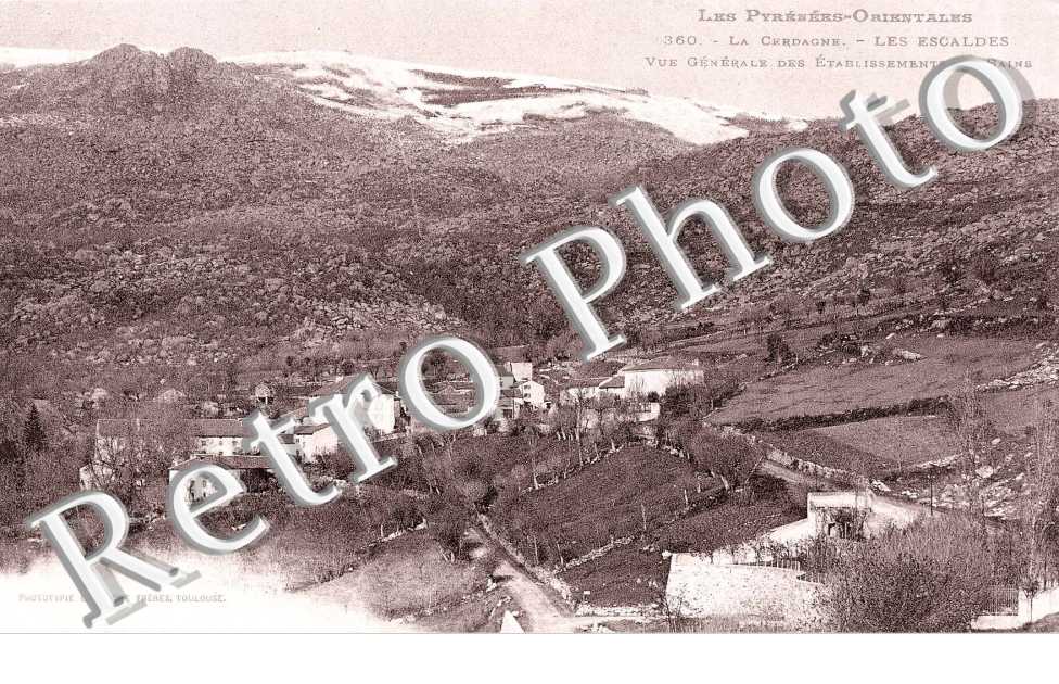 vue generale des etablissements de bains