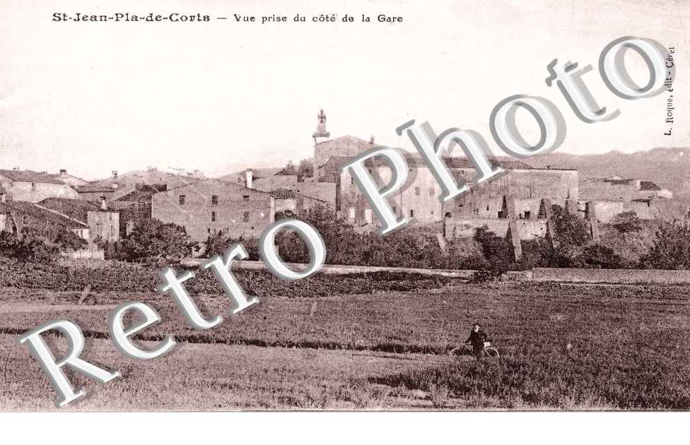 Vue prise du cote de la Gare