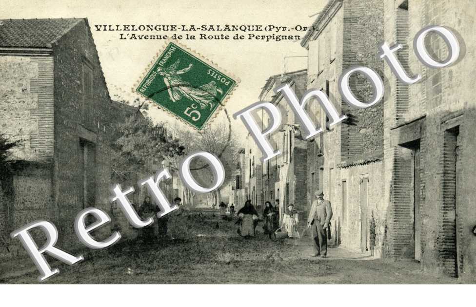 l'avenue de la route de Perpignan