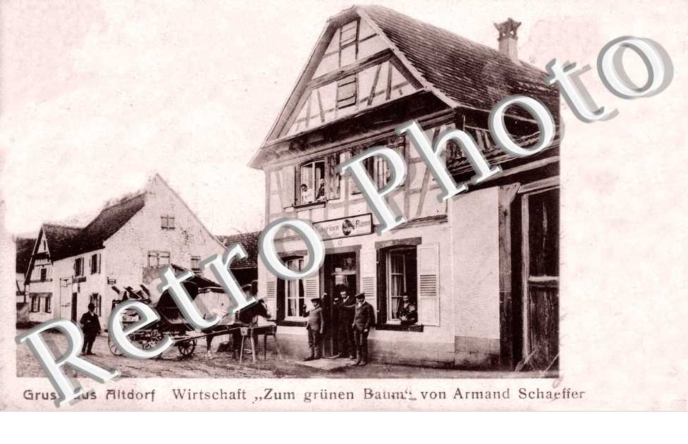 Wirtschaft zum Grunen Baum von Armand Schaeffer