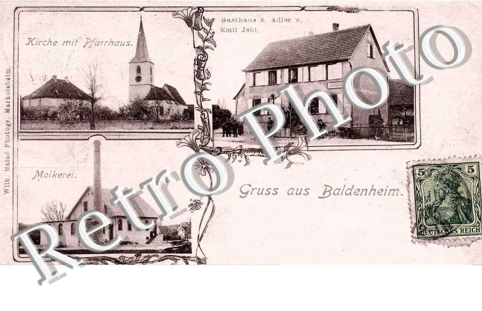 Molkerei - kirche mit Pfarhaus
