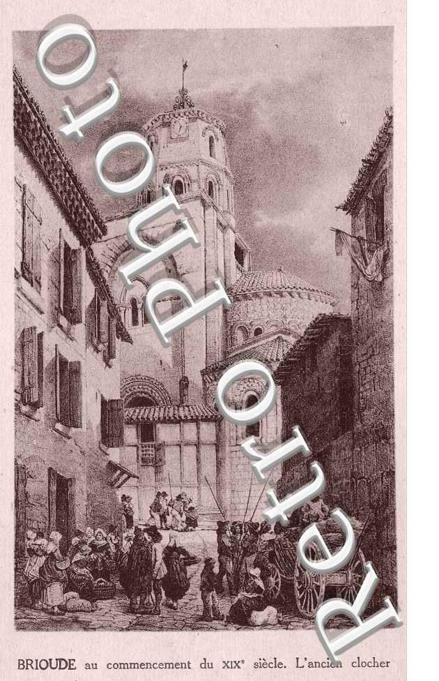au commencement du XIXe siecle l'ancien clocher