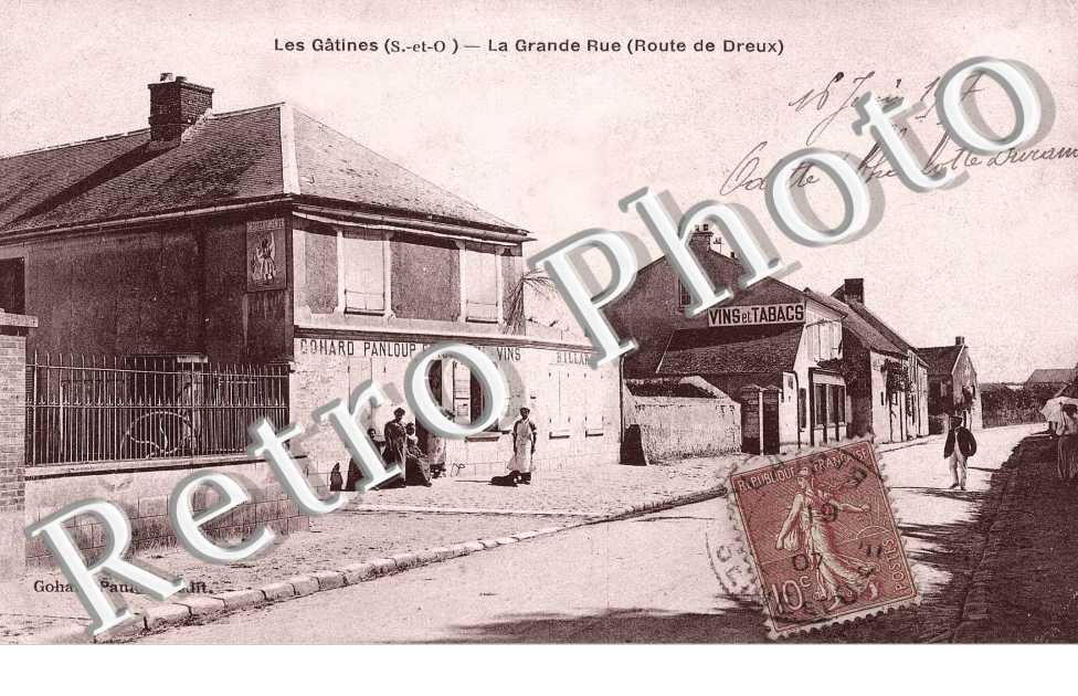 Les Gatines la grande rue Gohard Panloup epicier