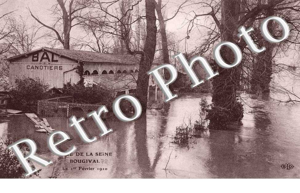 crue de la Seine, le 1er fevrier 1910