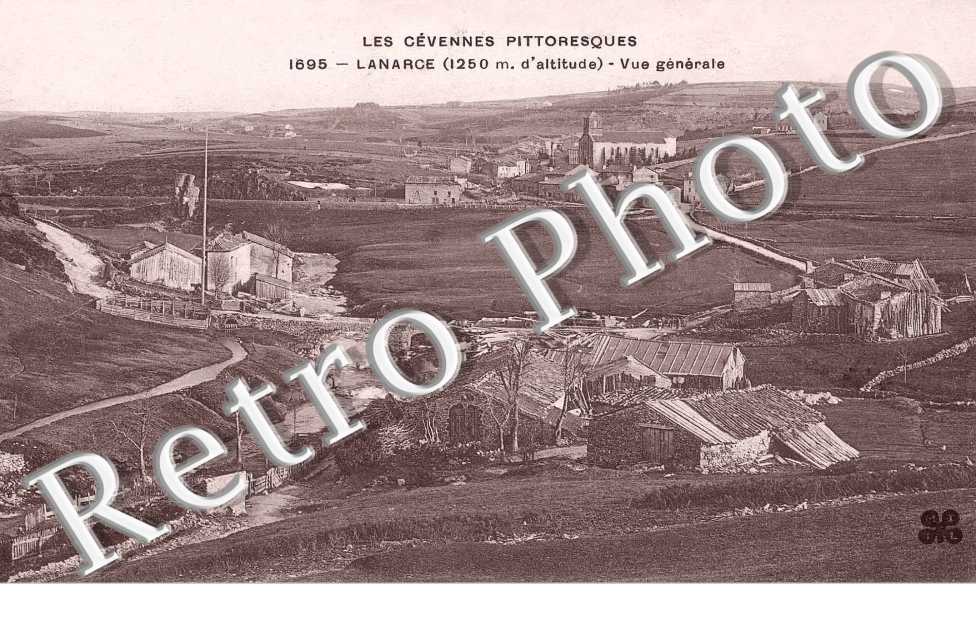 Les Cevennes  Vue generale