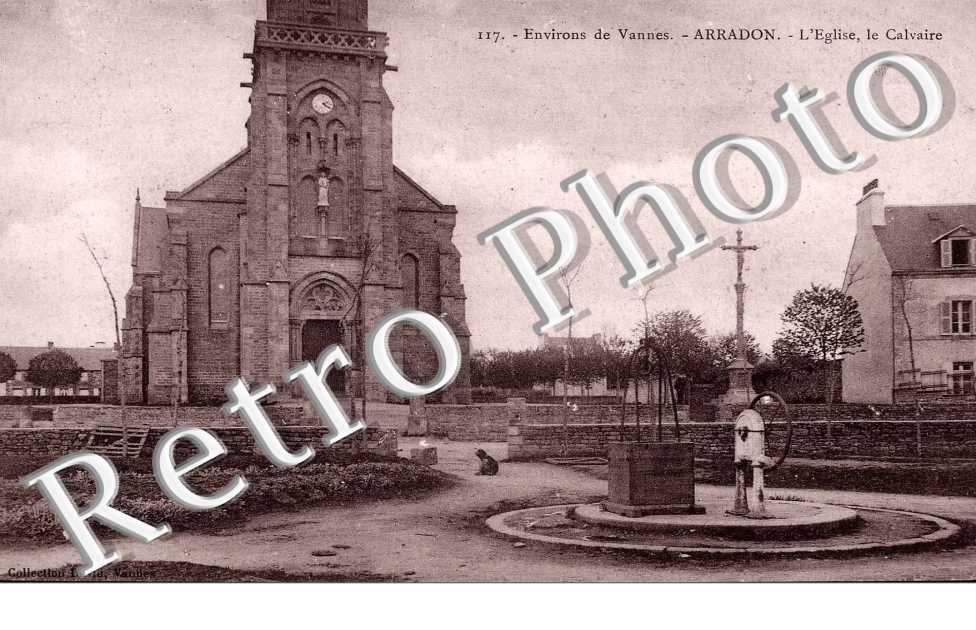 l'eglise, le calvaire