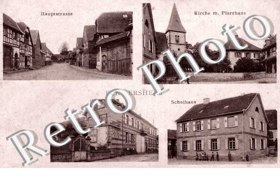 kirche, hauptstrasse, schulhaus