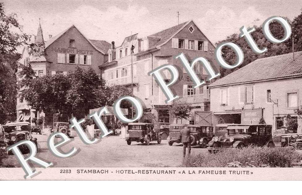 hotel-restaurant pension " A la fameuse truite ", prop. Joseph Heitz