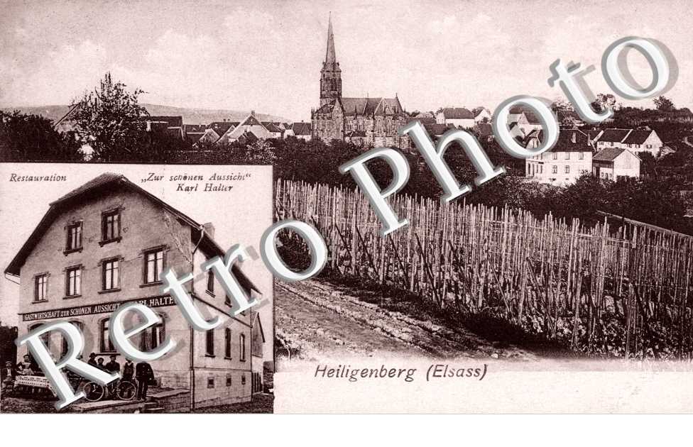 Restauration Zur schönen Aussicht - Karl Haller et vue générale