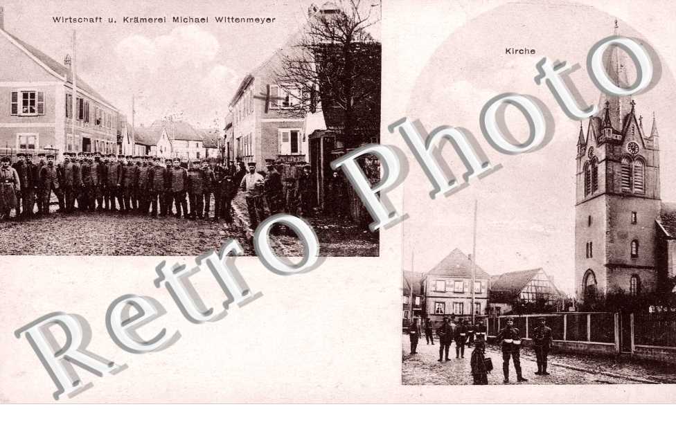 Wirtschaft u Kramerel M. Wittenmeyer - Kirche