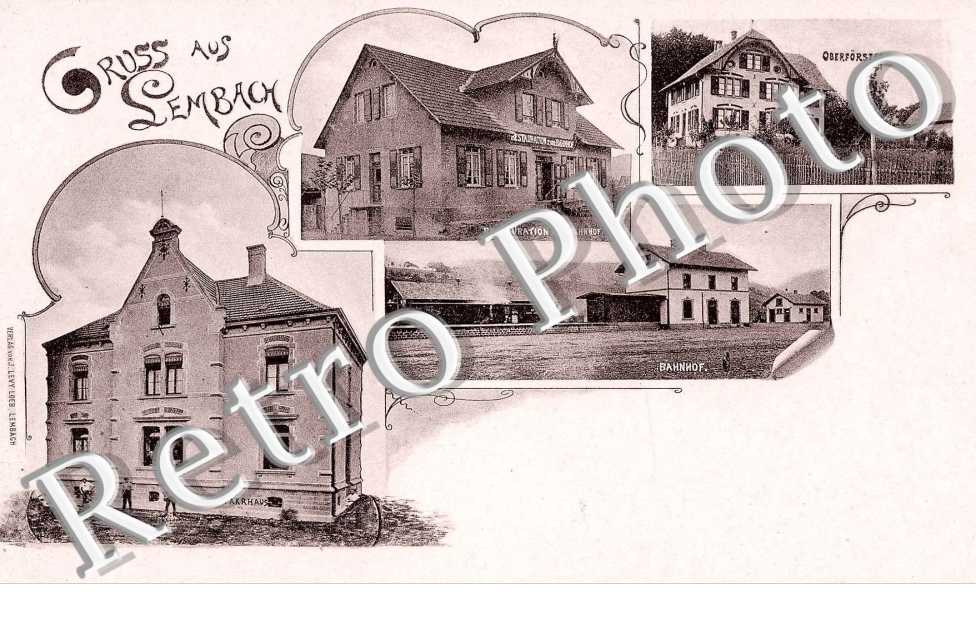 Souvenier, Restaurantion, gare