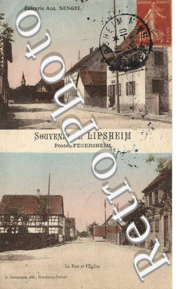 La rue principale et l'église