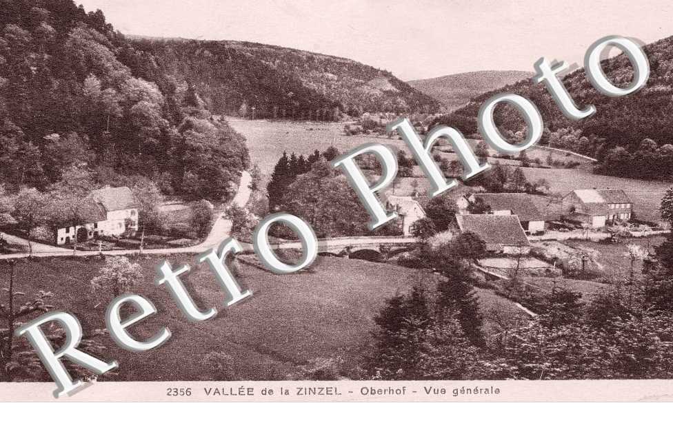Vallée de la Zinzel, vue générale