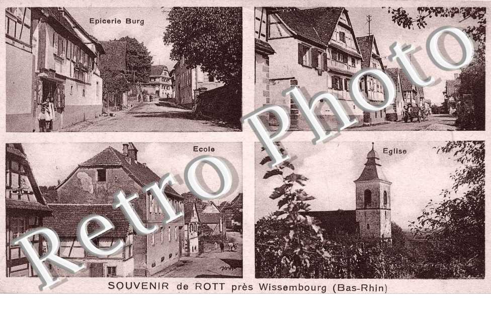 Epicerie Burg, Ecole et Eglise