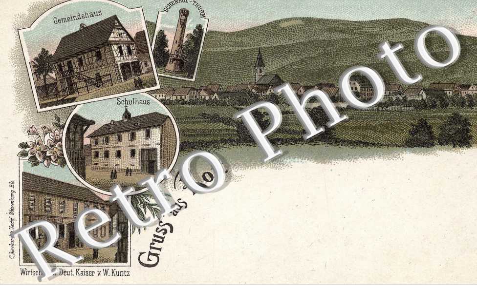 Scherholturm, Schulhaus, Gemeindehaus