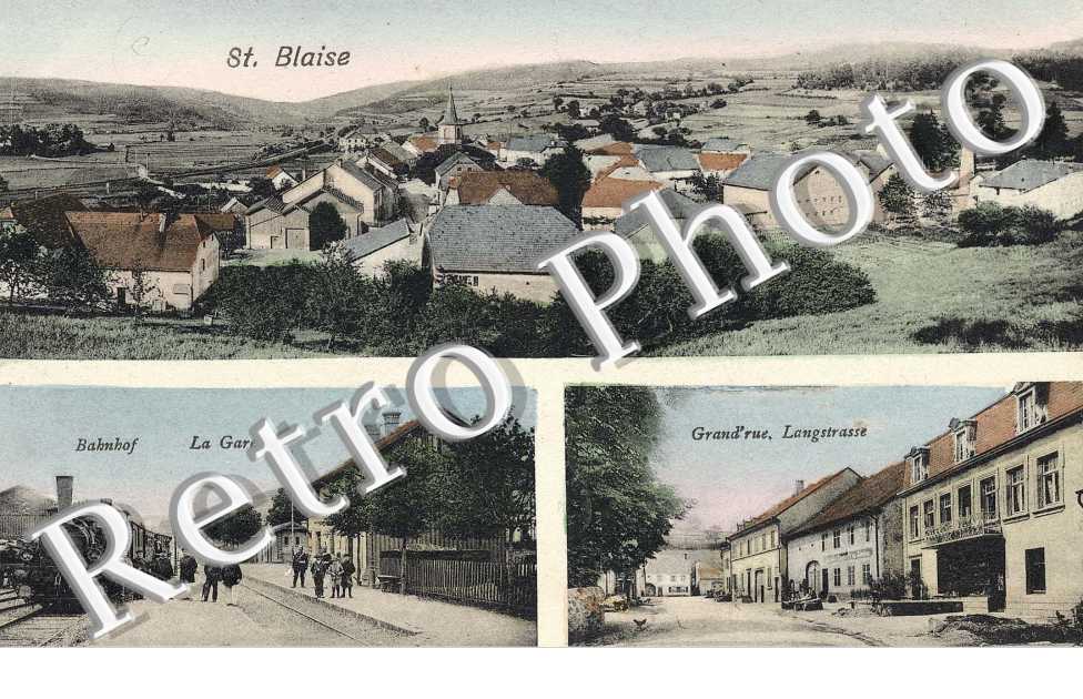 la gare, Grande Rue, vue generale
