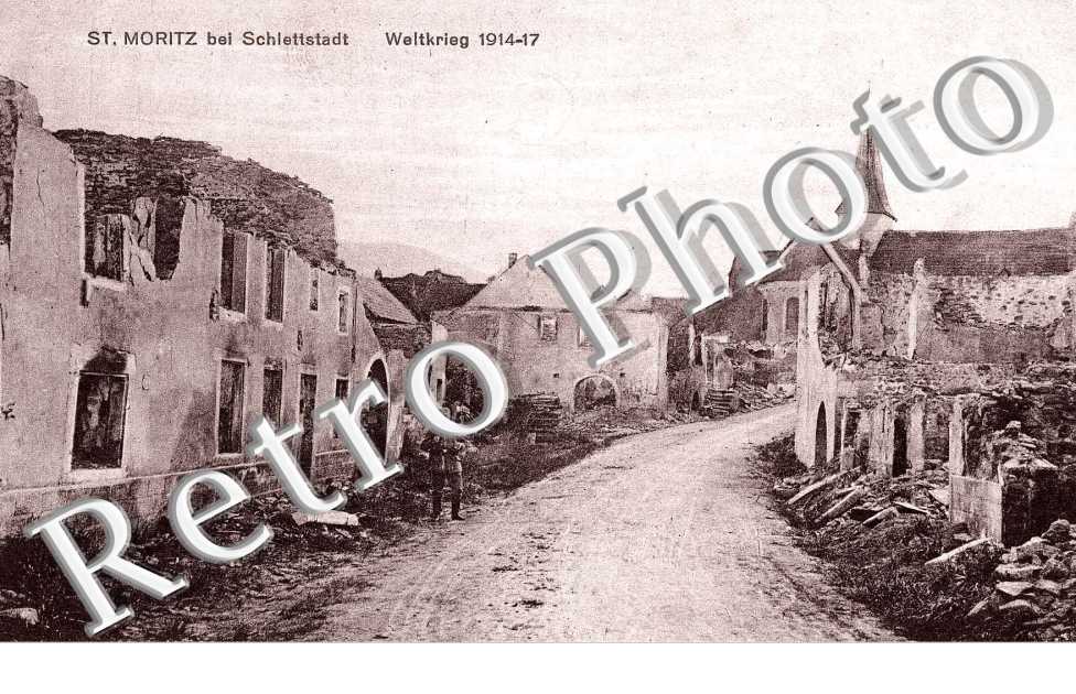 Weltkrieg, rue démolie