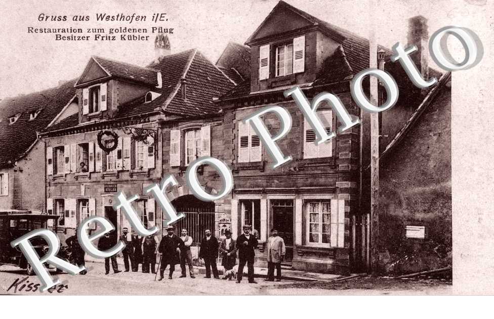 Restauration zum Goldenen Pflug - Besitzer Fritz Kubler