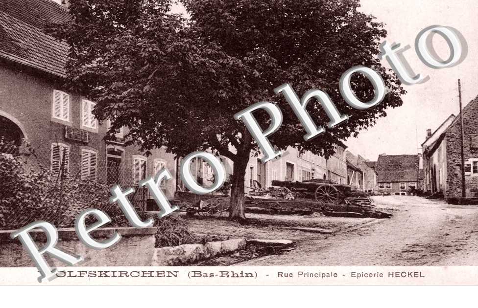 Rue Principale et Epicerie Heckel