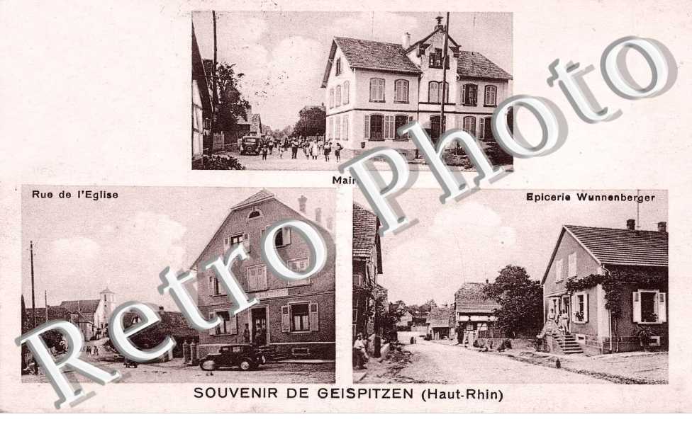 rue de l'eglise - Mairie - Epicerie Wunnenberger