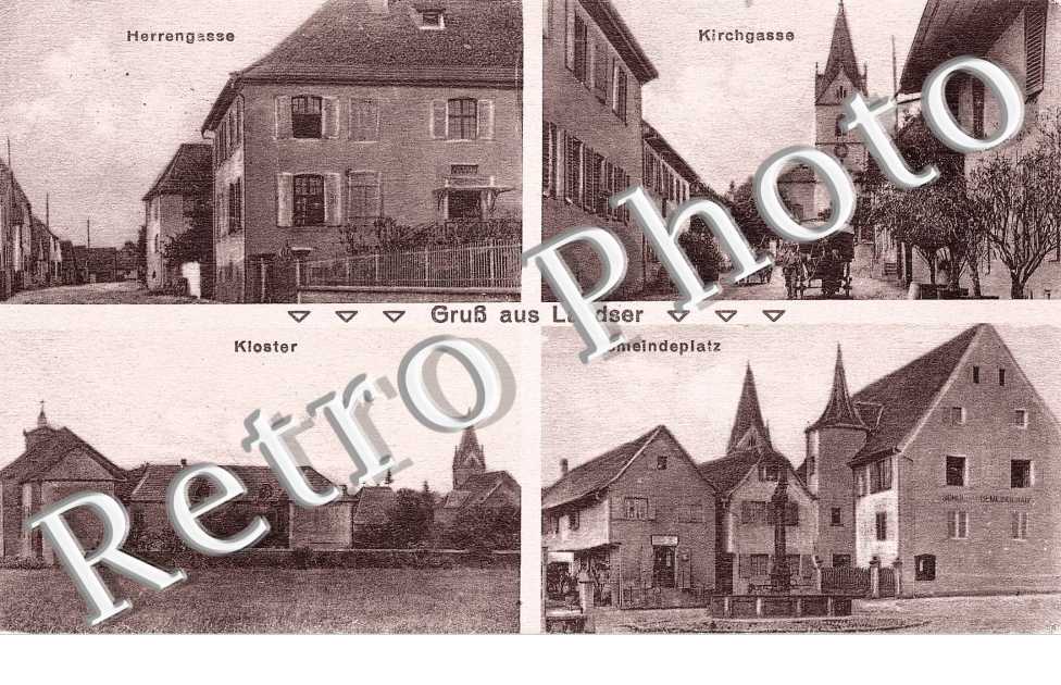 Herrengasse - Kirchgasse - Kloster - Gemeindeplatz