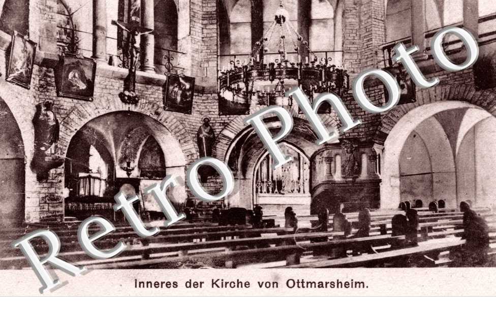 inneres der Kirche - interieur de l'eglise