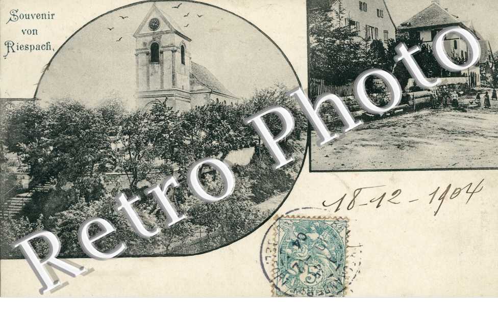 eglise  et une rue