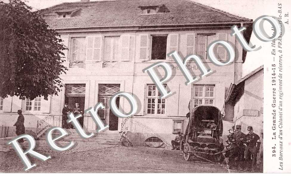 les bureaux d'un colonel d'un regiment de reserve