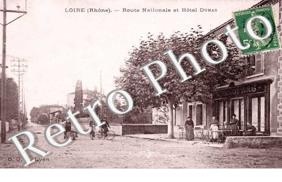 route nationale et hotel Dumas