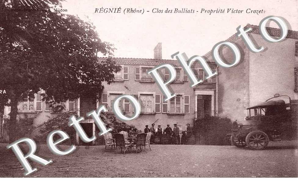 clos des Bulliats, propriete Victor Crozet