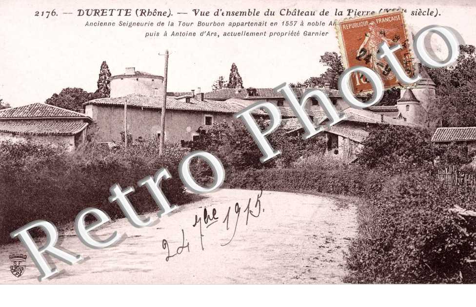 vue d'ensemble du chateau de la Pierre