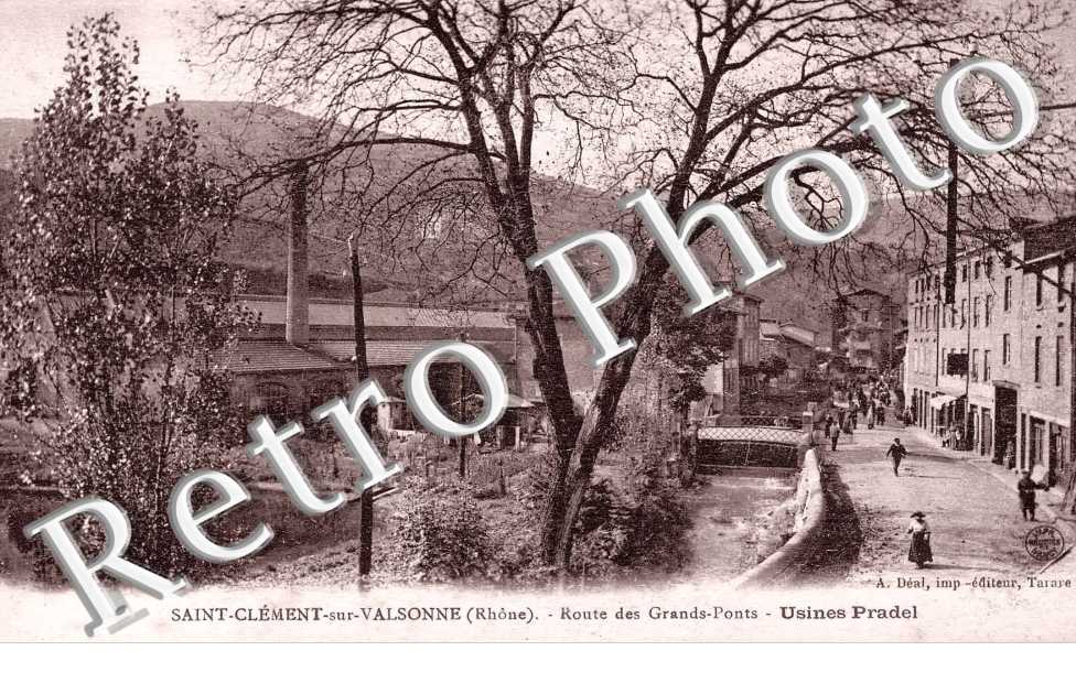 Route des Grands-ponts - Usines Pradel