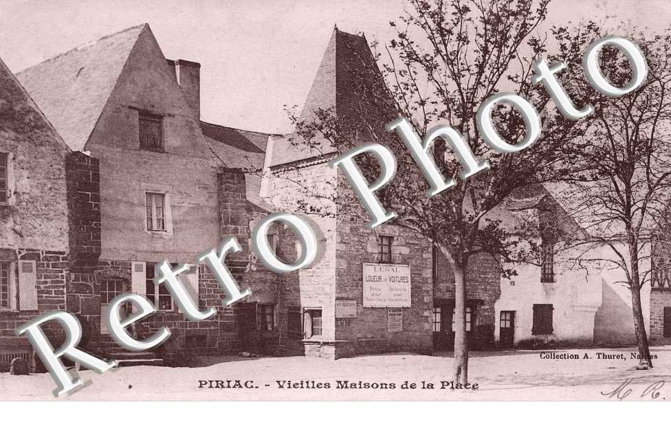vieilles maisons sur le place