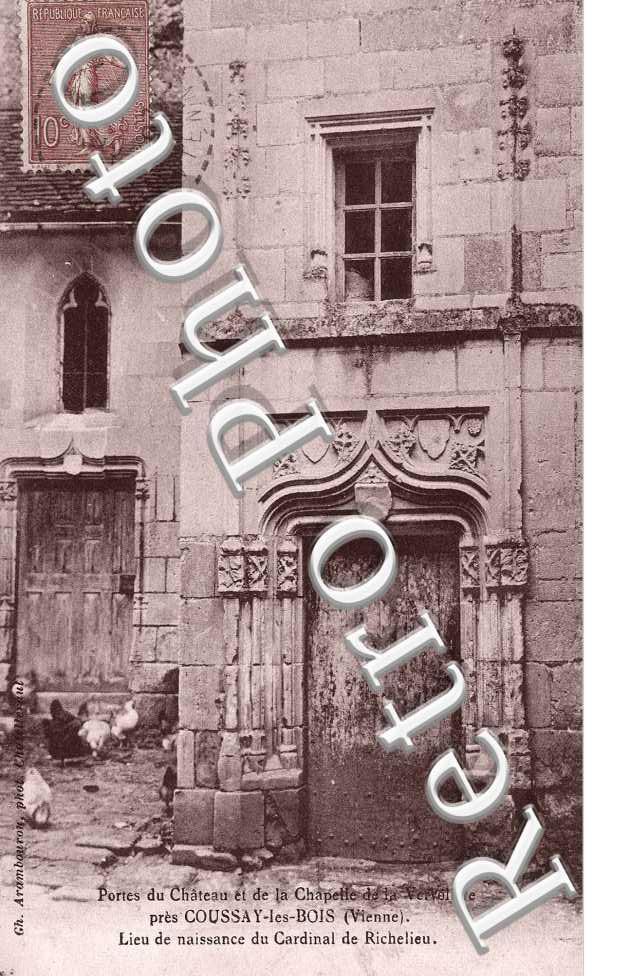 Chateau de la chapelle de la Vervoliere - Lieu de naissance de Richelieu
