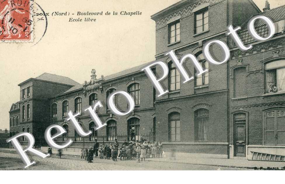 boulevard de la Chapelle, ecole libre