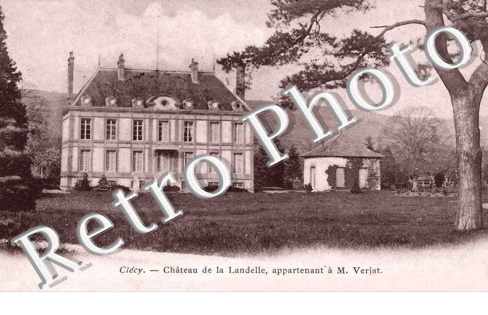 chateau de la Landelle appartenant a M. Verjat