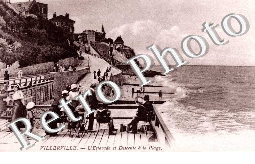 L'estacade et descente a la plage