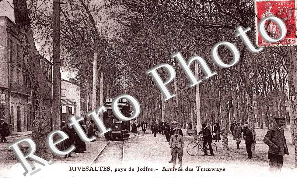 Pays de Joffre, arrivee des tramways