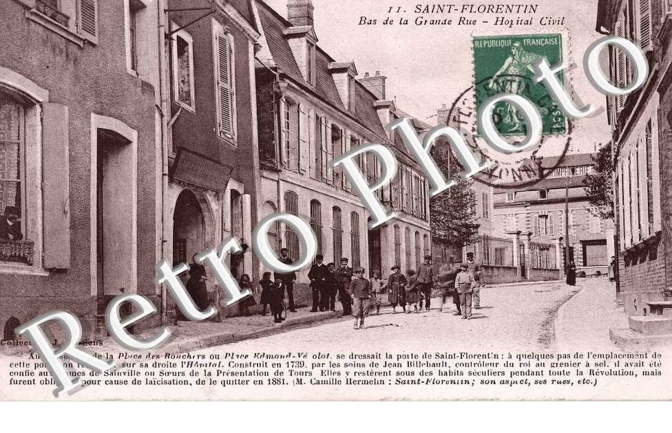 bas de la Grande Rue, hopital civil