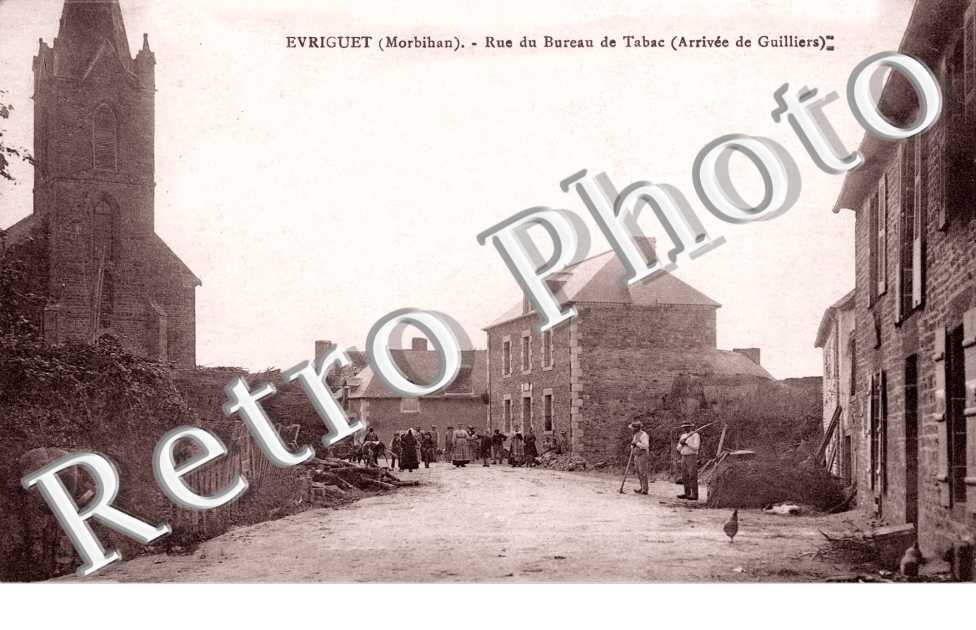 Rue du Bureau de Tabac (arrivee de Guilliers)