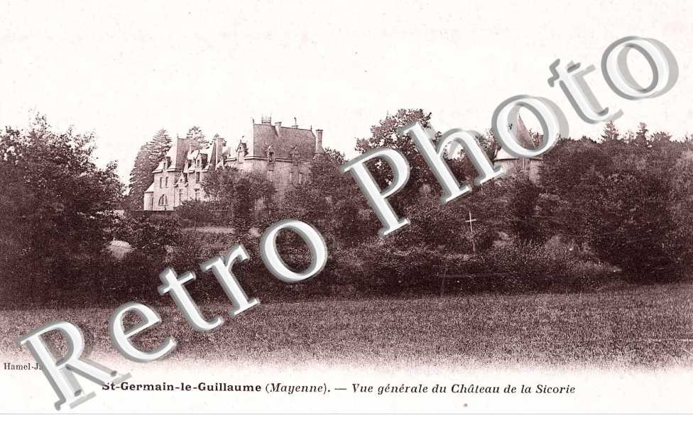 vue générale du Château de la Sicorie