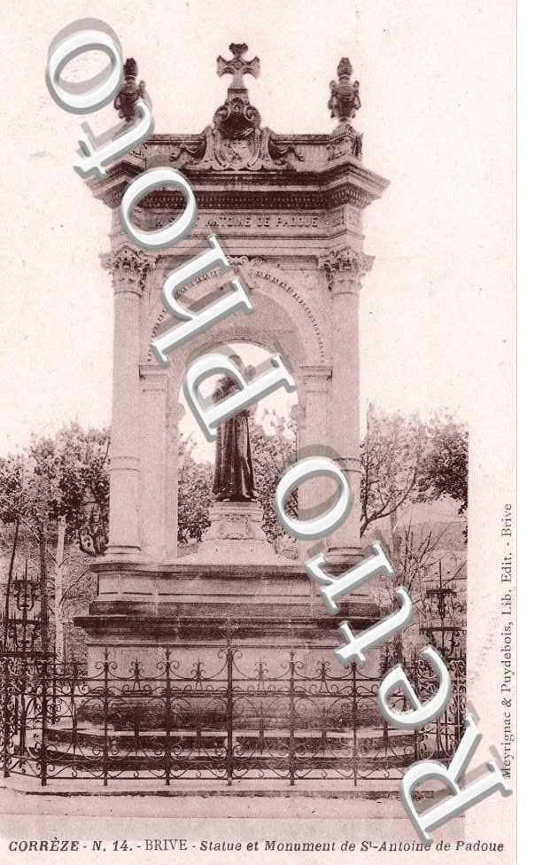 STATUE ET MONUMENT ST ANTOINE