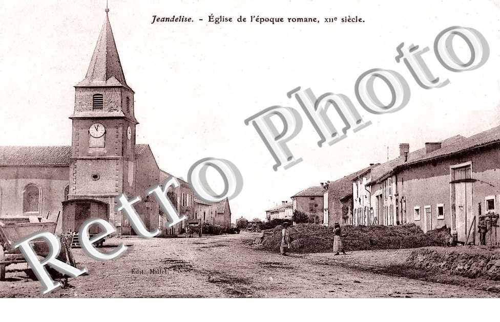 Jeandelise  eglise de l'epoque Romane, XIIe siecle
